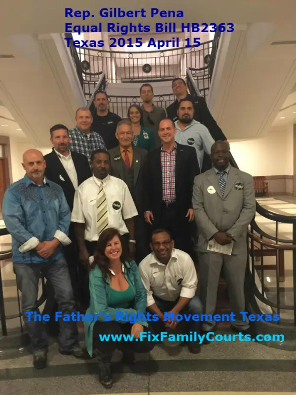 Picture Fathers and Ron and Sherry w Gilbert Pena 2015 April 15 Capitol
