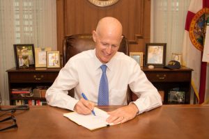 Governor Rick Scott vetoing bills