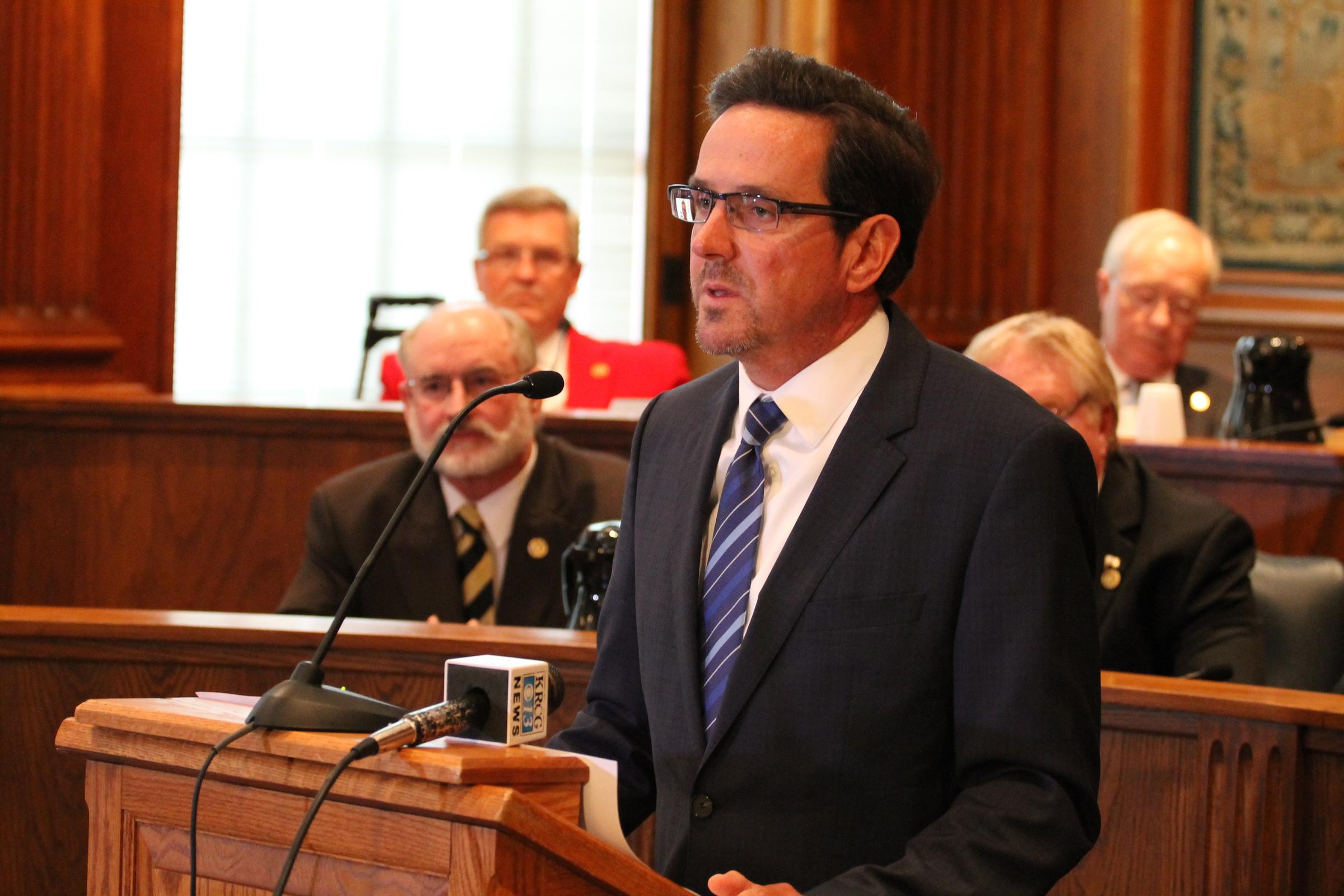 ag candidate testifies to senate