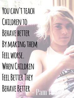teach children to behave better by feeling better