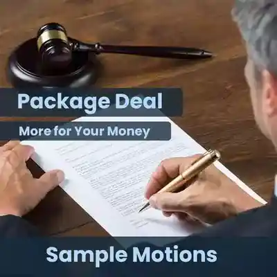 Fix Family Courts Motions Package Advertisement