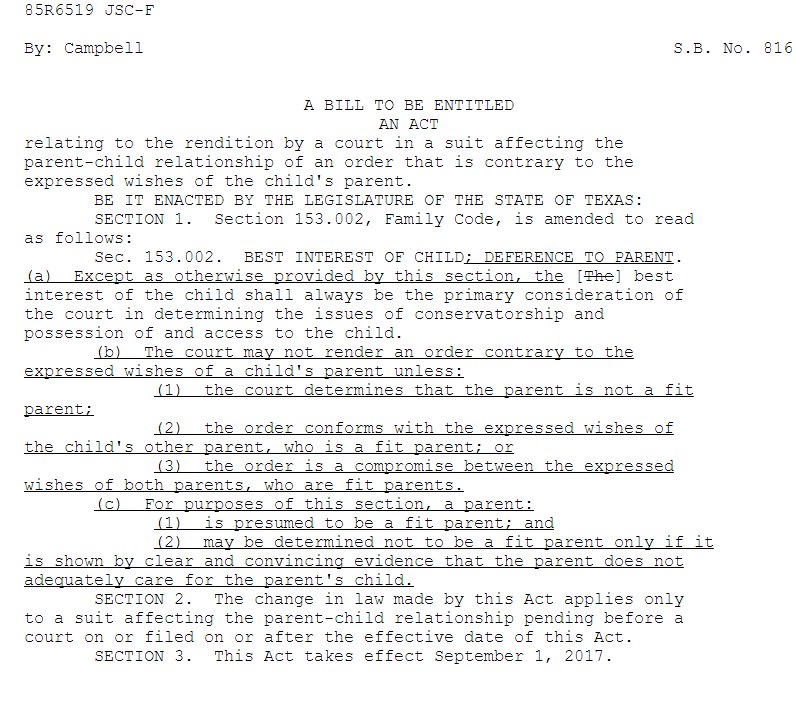 SB 816 TX filed 2017-02-11