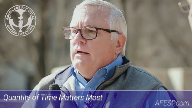 Picture of Dr. Bedell and logo of AFESP.com along with text that reads "Quantity of Time Matters Most. picture courtesy of Dr. Neil Cowley.