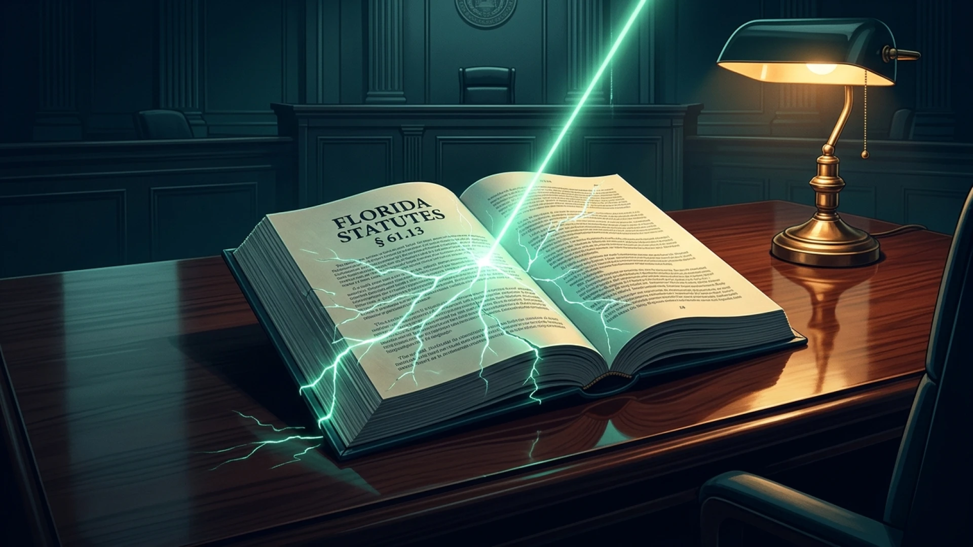 Florida Family Code Statute 61.13 is unconstitutional on its face: see exactly where and how