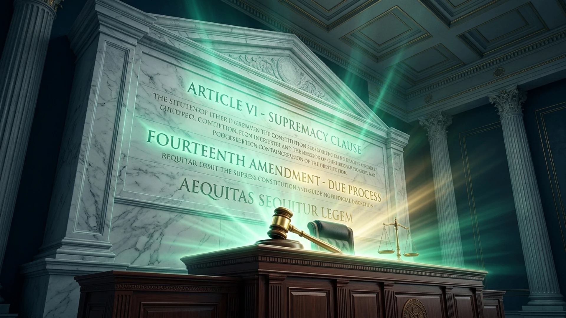 How the Constitution Applies to Equity Courts...