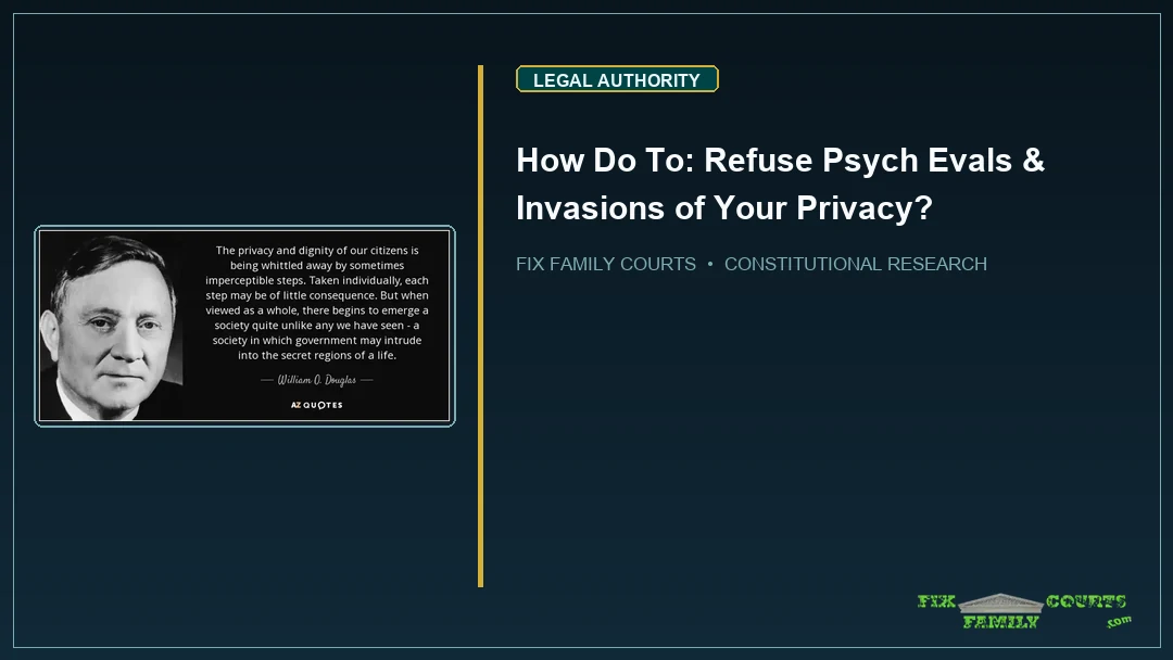 How To Invoke 4th Amendment Protection