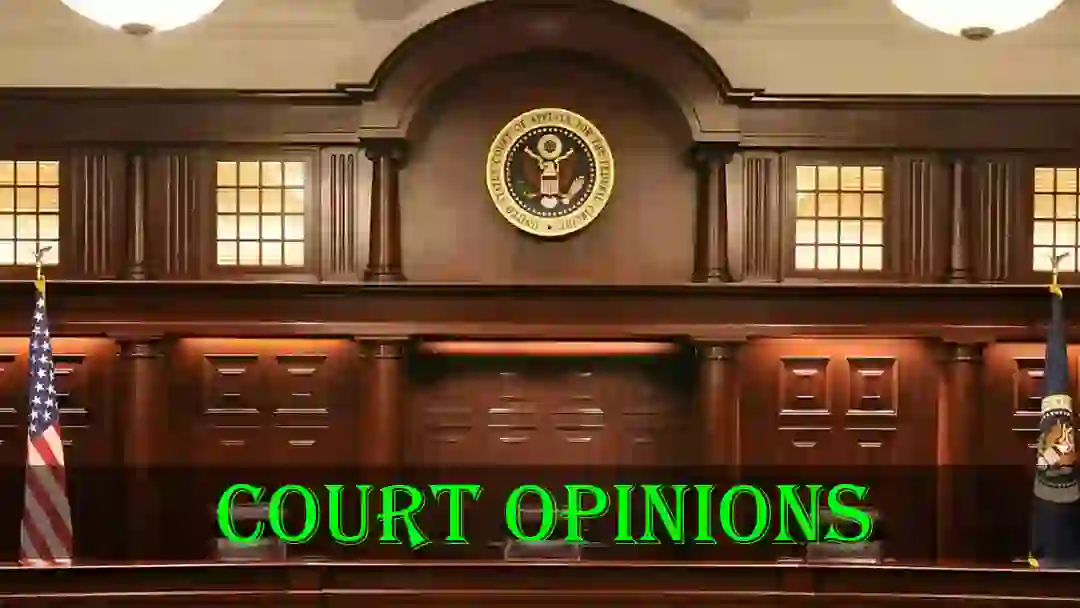 Court Opinions