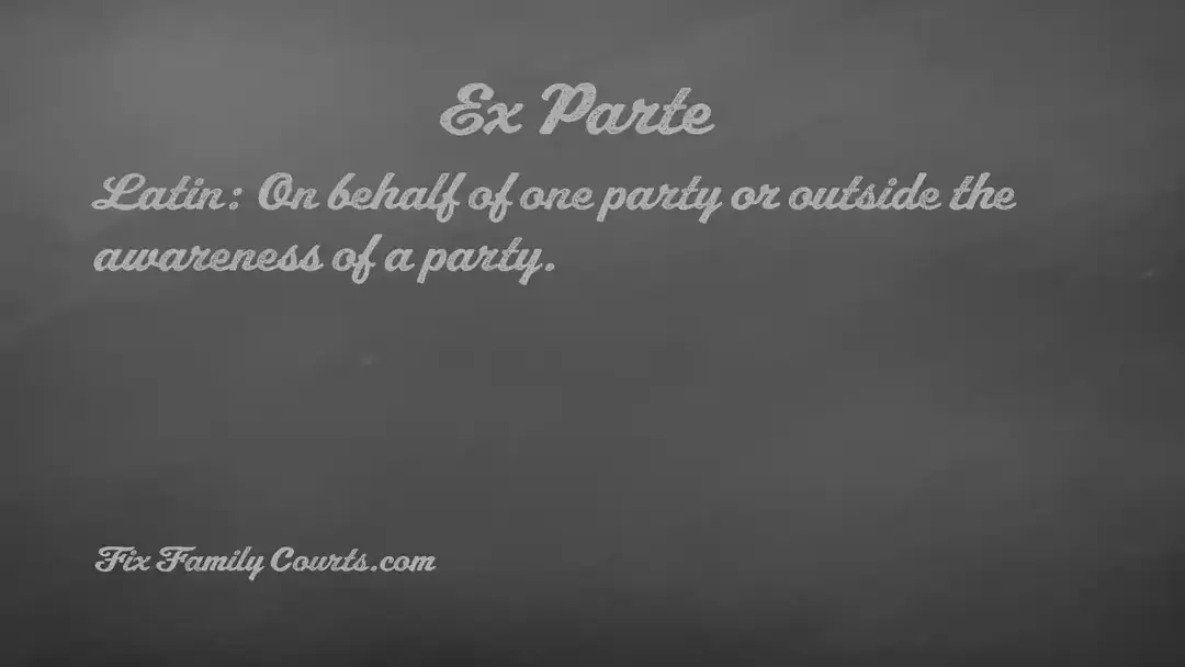 Ex Parte