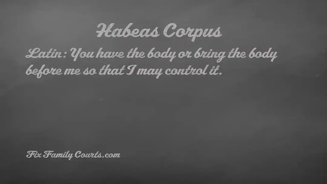 Habeas Corpus