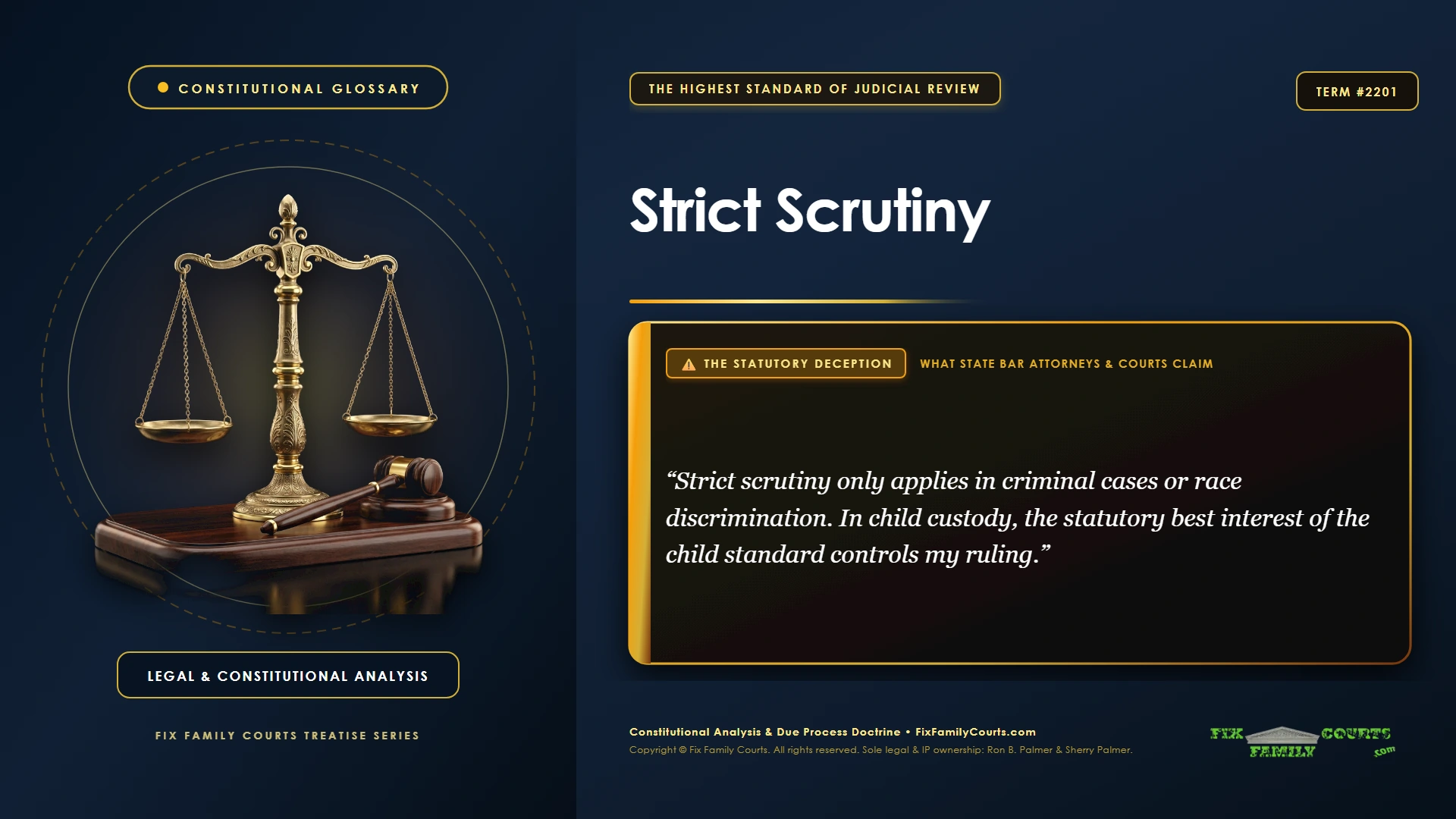 Strict Scrutiny: The Constitutional Shield of Fit Parents