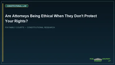Are Attorneys Being Ethical When They Don't Protect Your Rights?