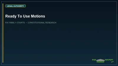Ready To Use Motions