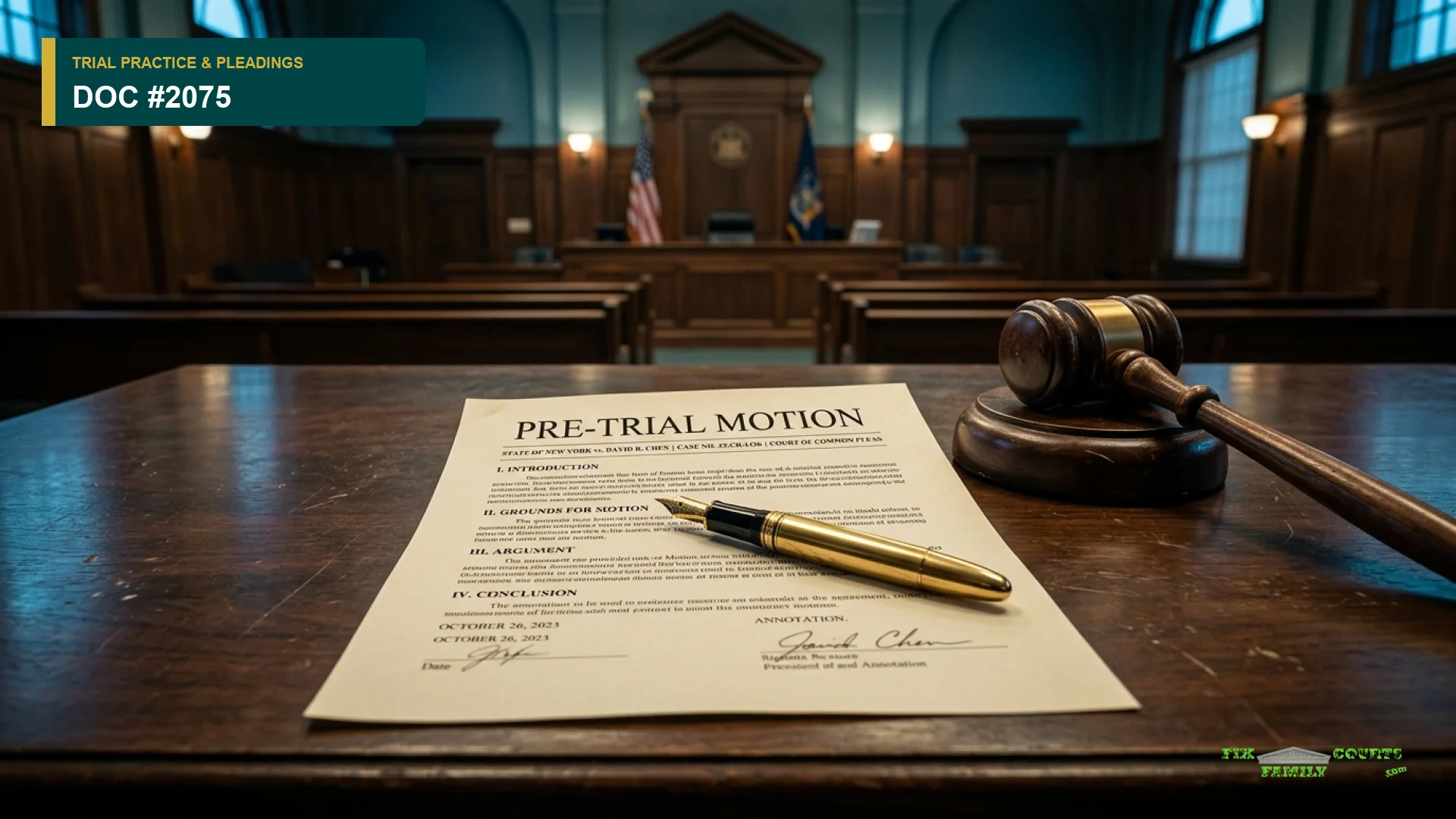 Pre-Trial Motion